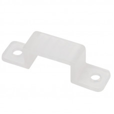 Клипса пластиковая для двухстороннего гибкого неона 8х16 мм (цена за 1 шт.)