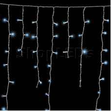 Гирлянда "Айсикл Белый" 2,5 х 0,6 м / 5 блоков, белый провод, лампы прозрачные NEON-NIGHT, SL251-135