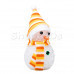 Фигура светодиодная "Снеговик" 10см, RGB, SL513-019