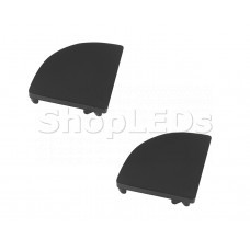 Заглушка для профиля Sense SLKSU-1616 глухая Black