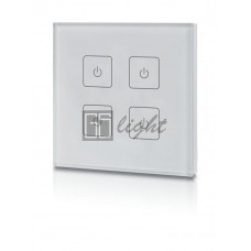 Панель SR-2805T2 (RF диммер, 4 зоны) White